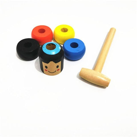 Image of BRINQUEDO MAGICO - Inquebrável homem de madeira mágico imortal (FRETE GRÁTIS)