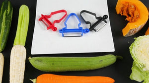 Trio Mágico Conjunto de Descascadores Julienne-Peeler-Zesters  Cortador de Frutas Descascador de Multi Lâmina [FRETE GRÁTIS]