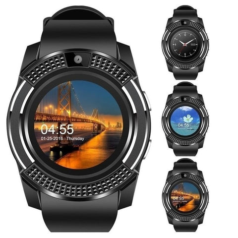 Image of Smart Watch Completo - Bluetooth - com Slot Para Cartão Sim - Câmera - Android