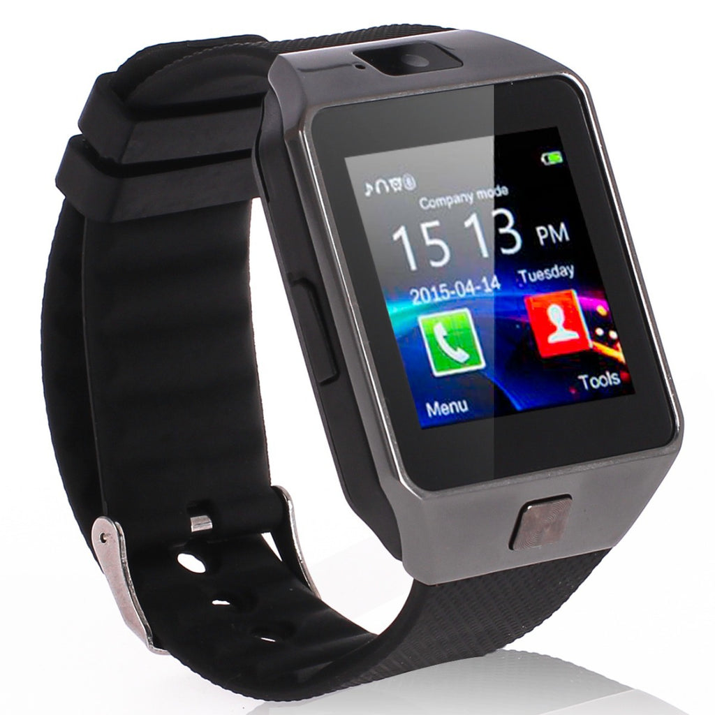 Relógio Inteligente SmartWatch com Bluetooth - Câmera - Android [FRETE GRÁTIS]